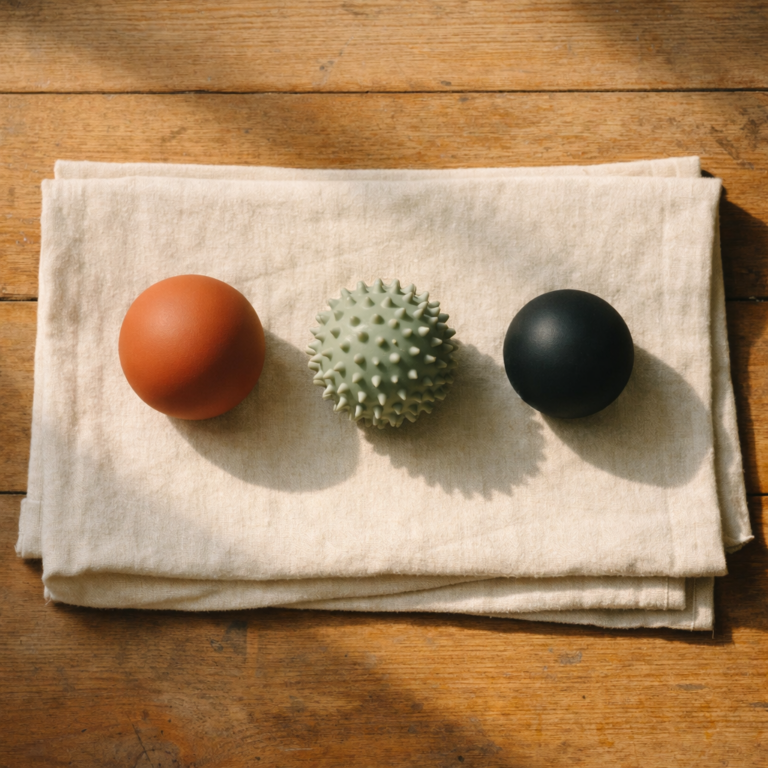 Balle de massage : guide d'achat (lacrosse, picots, tennis, jade)