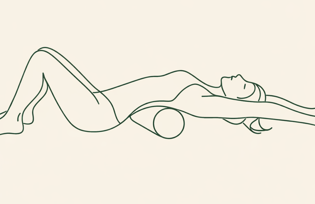 Position ouverture thoracique avec foam roller