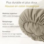 Lotuscrafts Bolster Yin Yoga Kapok — visuel 2