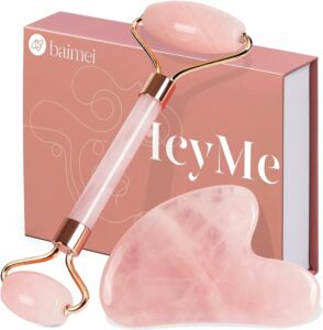 BAIMEI Gua sha et rouleau visage