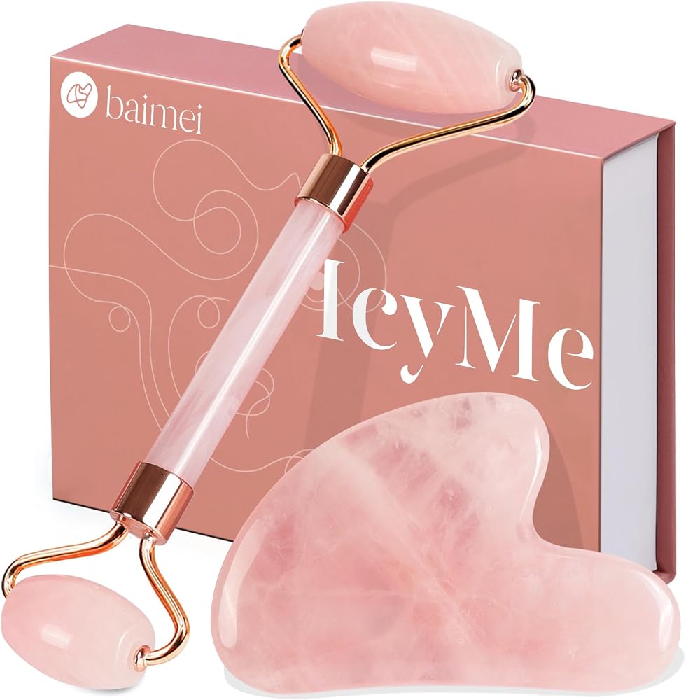 BAIMEI Gua sha et rouleau visage